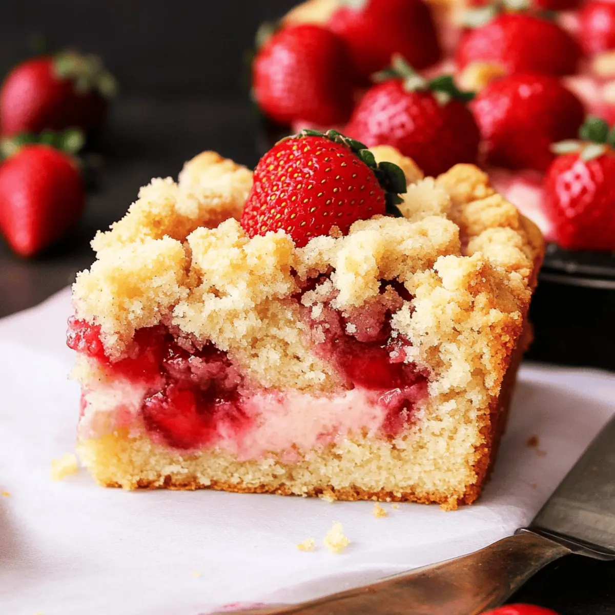 Buttery Strawberry Crumb Cake: Your New Indulgent Favorite