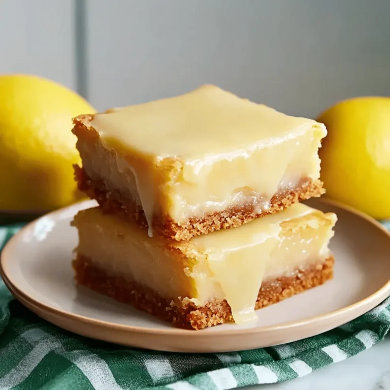 Lemon Brownies