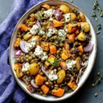Roasted Veggie Lentil Salad