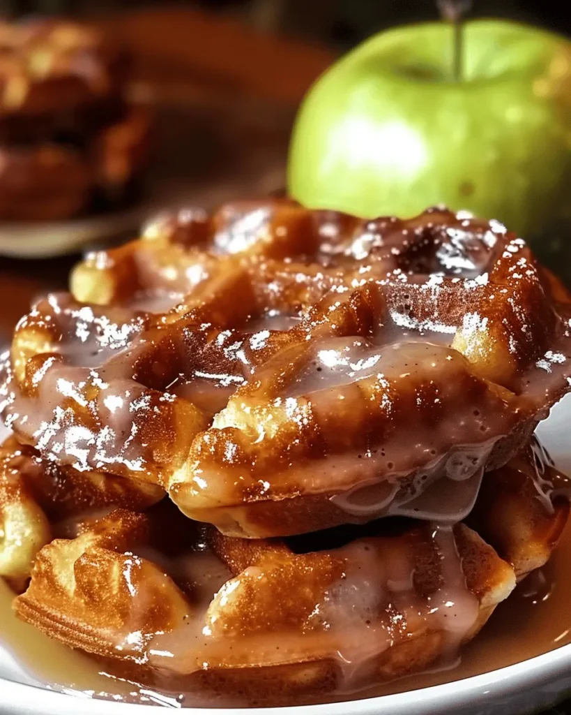 Apple Fritter Waffle Donuts – The Ultimate Cozy Brunch Hybrid