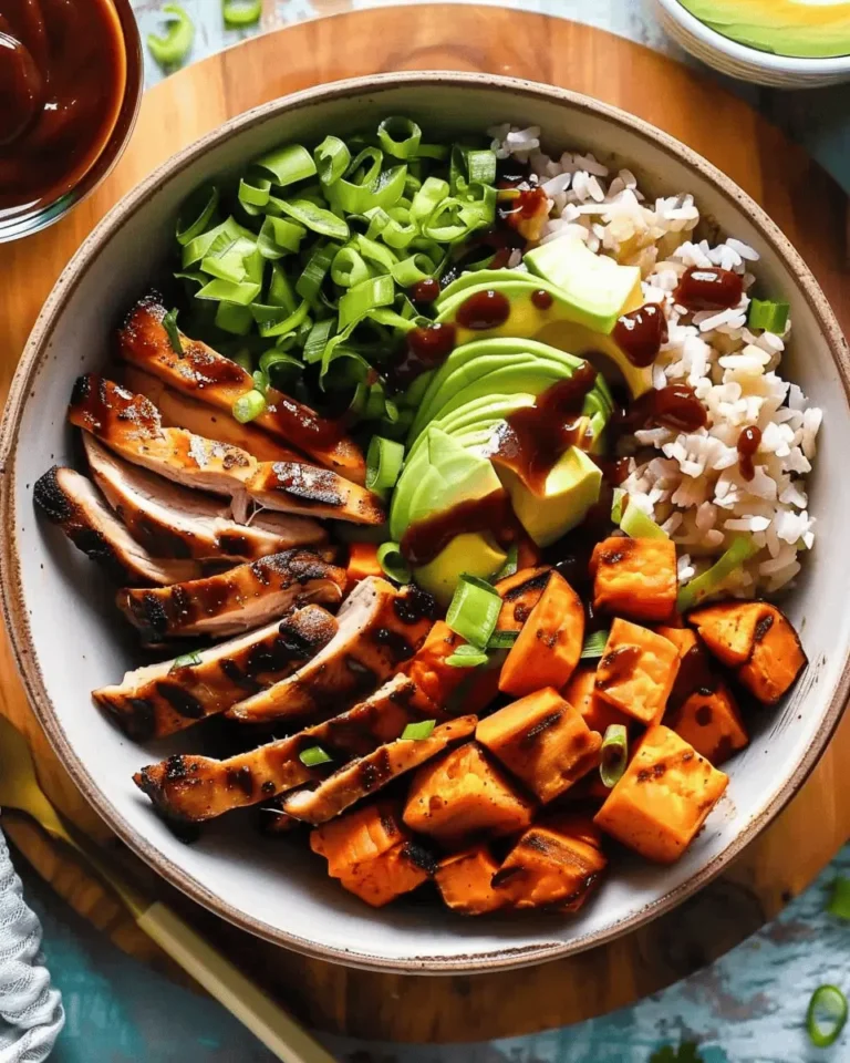 BBQ Chicken Sweet Potato Bowl: Easy, Flavor-Packed Meal