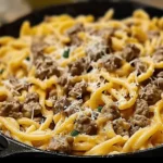 Beef and Garlic Butter Pasta recipe