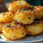Cheddar Corn Potato Bites