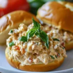 Chicken Alfredo Sloppy Joes