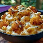 Creamy Honey Pepper Chicken Mac and Cheese Delight