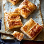 Crispy Ham and Cheese Puff Pastry Squares Recipe