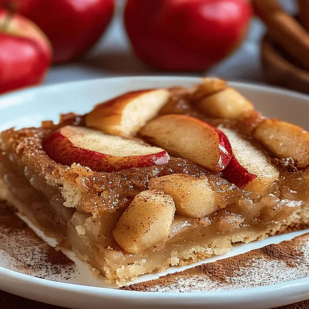 Easy Apple Cinnamon Sheet Cake – Moist and Flavorful Fall Dessert