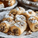 Italian Nut Roll Cookies