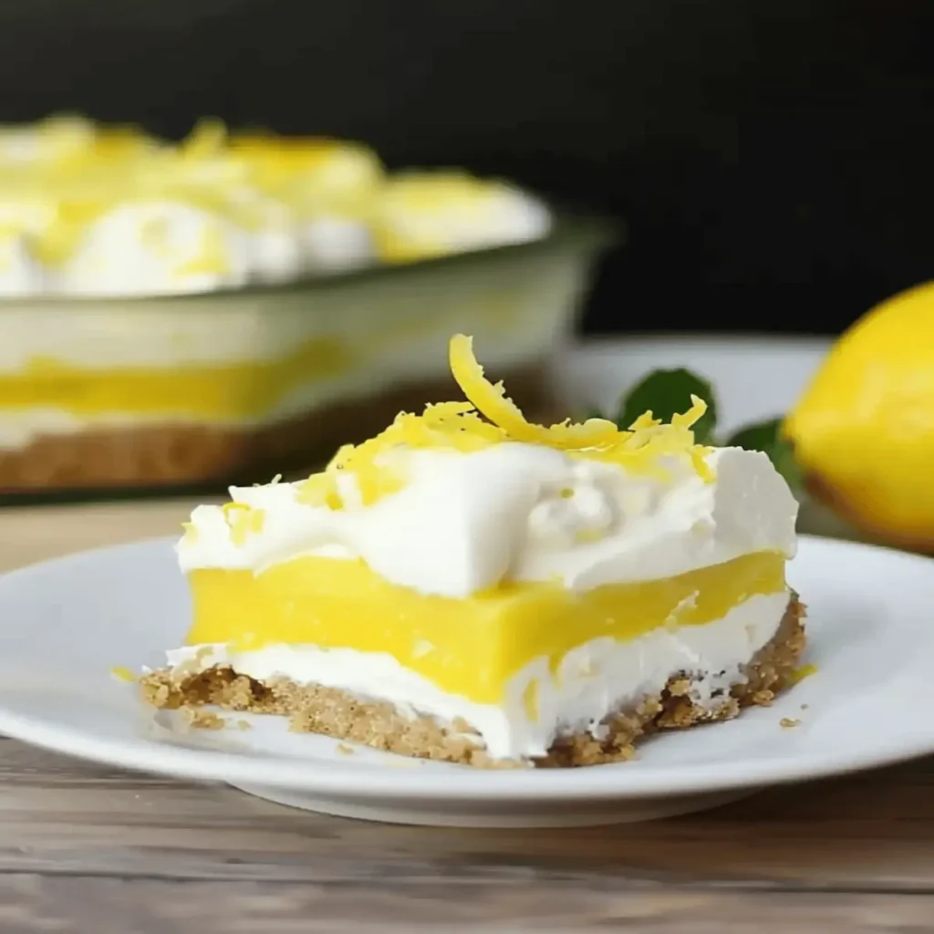 Lemon Cheesecake Delight Recipe is a must-try dessert!
