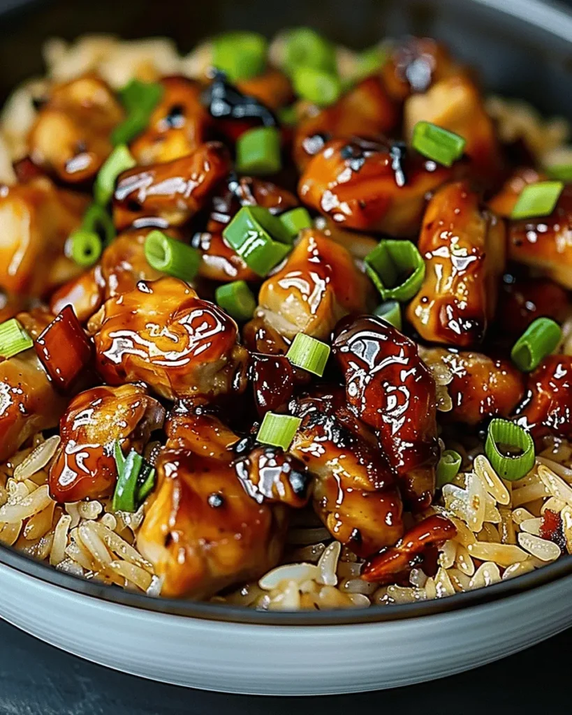 One-Pan Bold Honey BBQ Chicken Rice