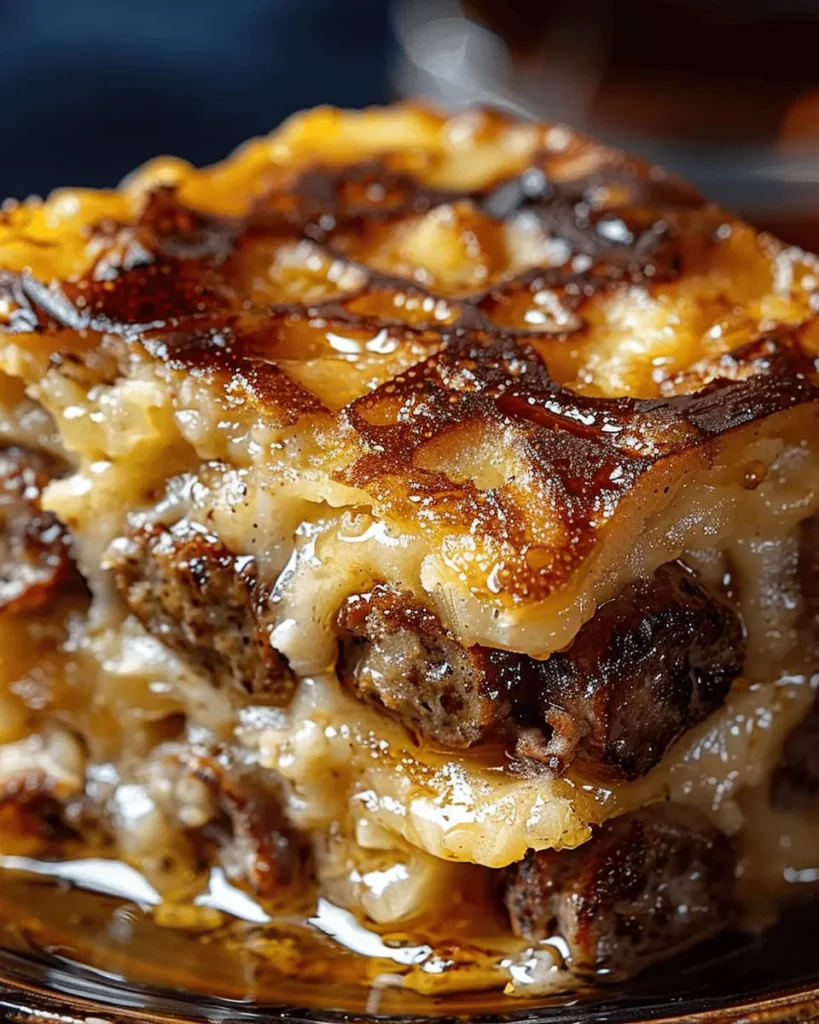 Pancake Sausage Casserole