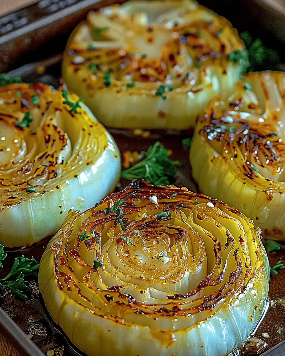 Savory Garlic Butter Roasted Cabbage Steaks Recipe: Easy & Delicious