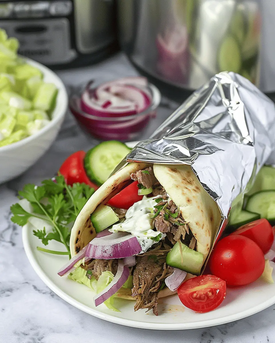 Slow Cooker Beef Gyros: Easy, Juicy Flavor in Every Bite