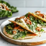 Smash Chicken Caesar Tacos