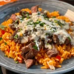 Steak Queso Rice : A Flavorful Recipe