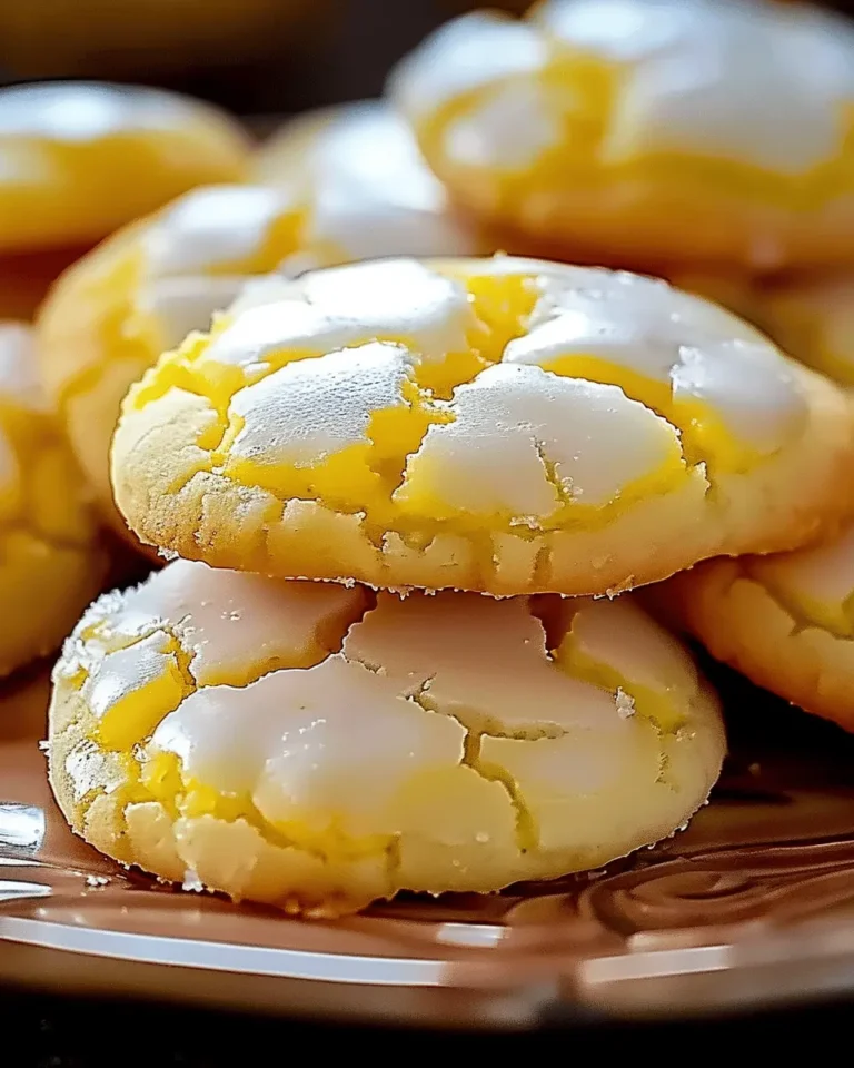 Zesty Lemon Meltaway Cookies