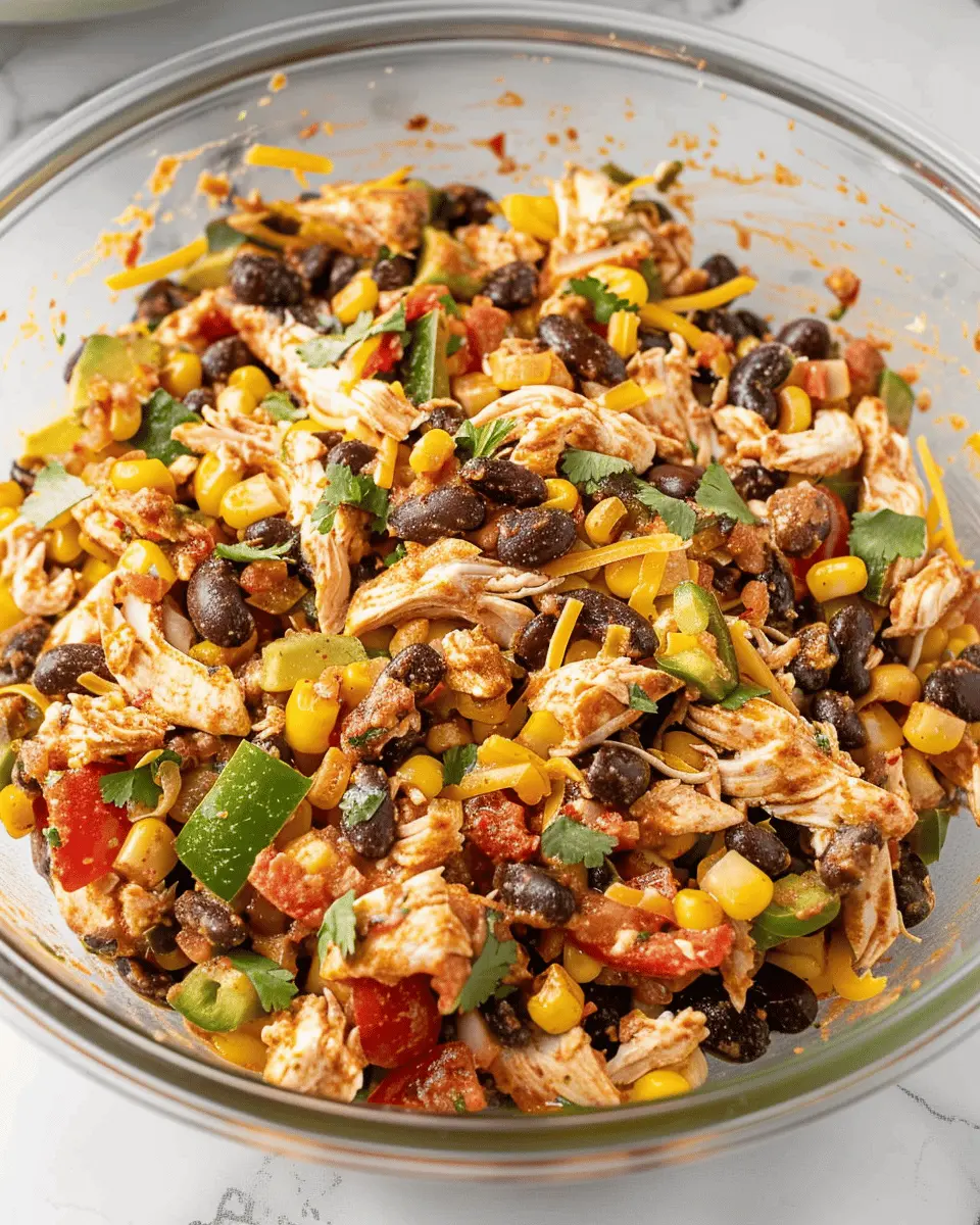 Quick Southwest Chicken Salad: Easy & Delicious Weeknight Meal