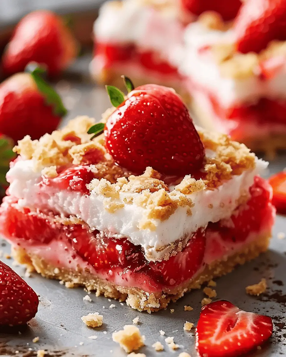 Strawberry Shortcake Bars: Easy and Delicious Desserts for Summer