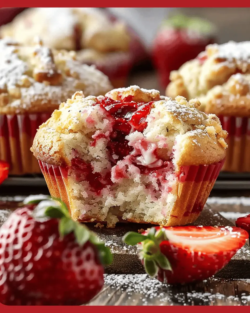 Strawberry Cream Cheese Muffins: Moist & Easy for Everyone