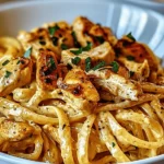 the best Cowboy Butter Chicken Linguine