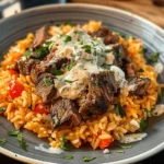 Steak Queso Rice : A Flavorful Recipe