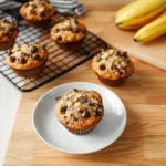 Banana Chocolate Chip Yogurt Muffins