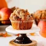 Apple Pumpkin Streusel Muffins