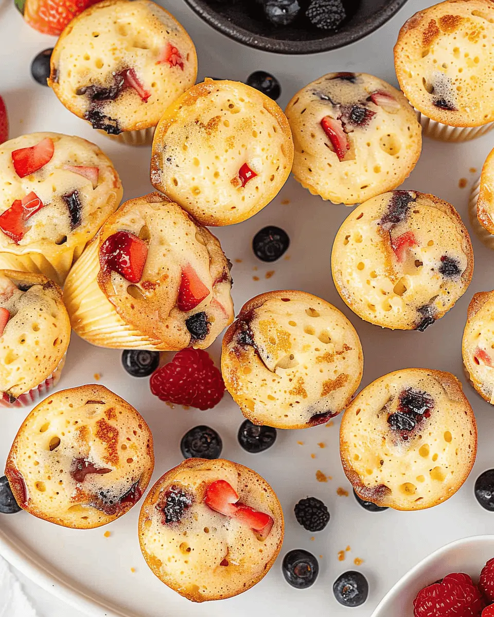 Pancake Mini Muffins with Turkey Bacon: The Easy Breakfast Delight