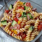 High Protein Italian Pasta Salad