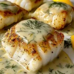 Baked Cod with Lemon-Dill Sauce: A Perfectly Balanced, Flavorful Dish