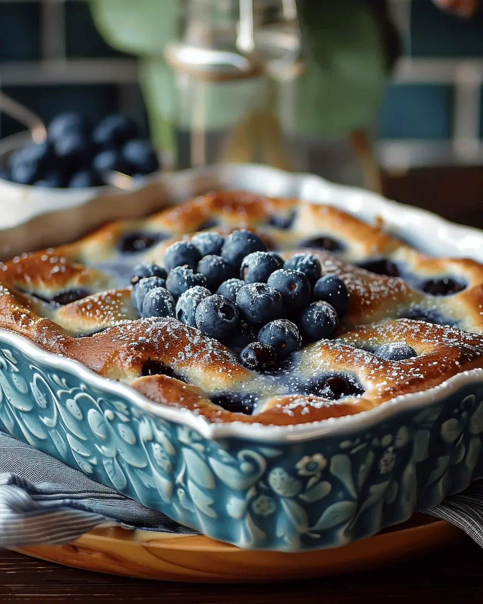 Blueberry Buttermilk Pancake Casserole: The Best Breakfast Delight