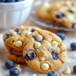 Blueberry White Chocolate Chip Cookies