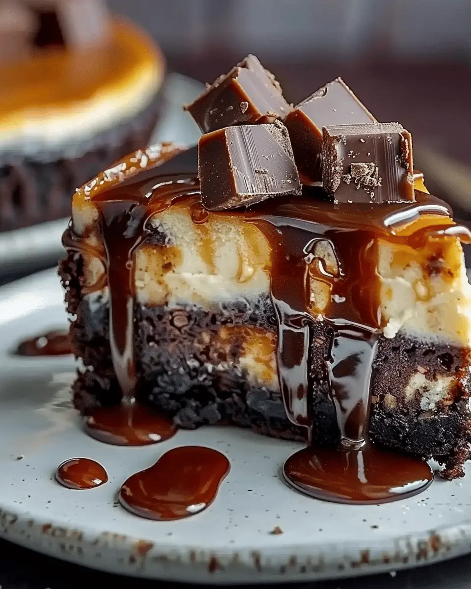 Caramel Brownie Cheesecake: The Indulgent Homemade Delight