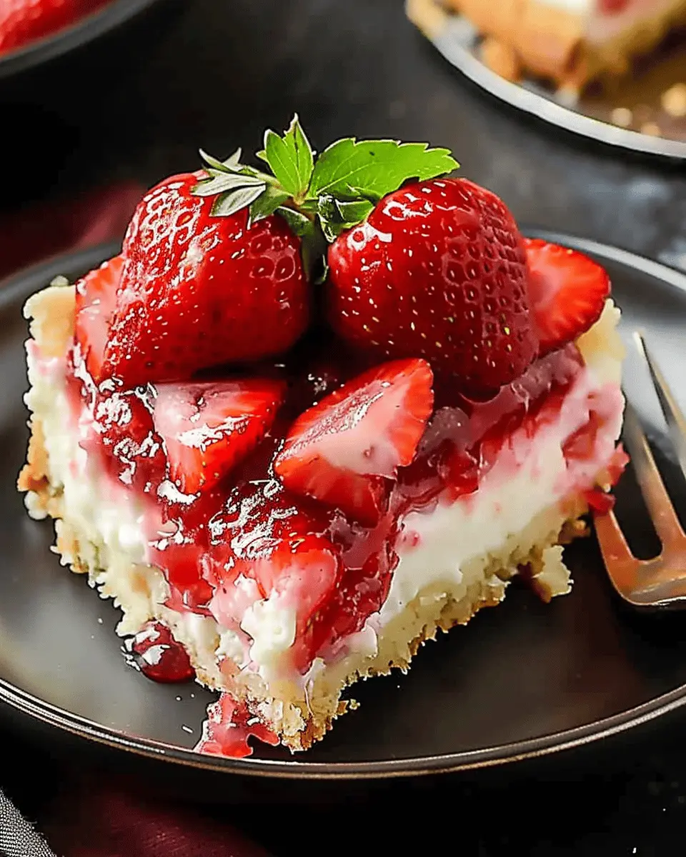 Easy Strawberry Cheesecake Dump Cake: A Delightful No-Fuss Dessert