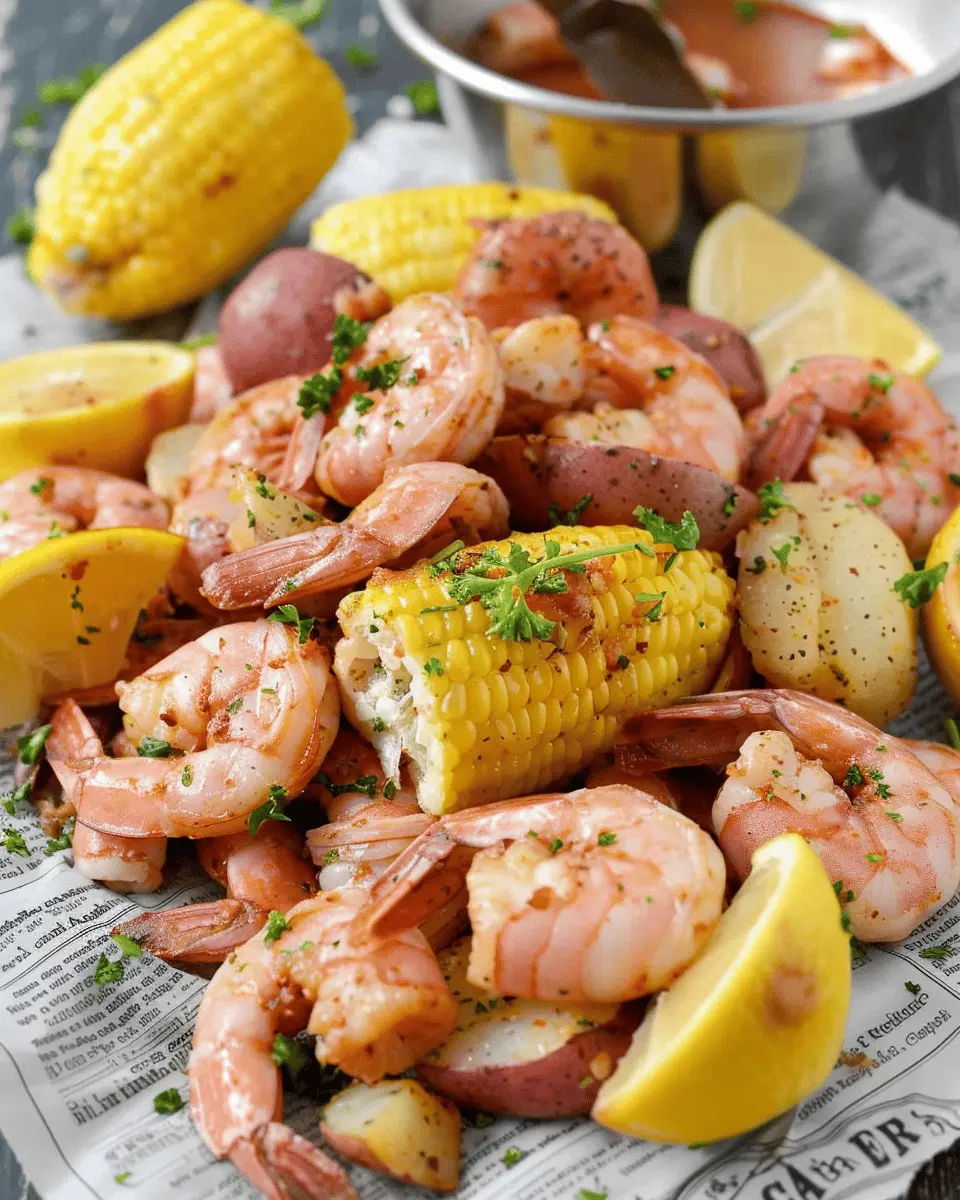 Small Batch Florida OJ Shrimp Boil: A Juicy Seafood Delight