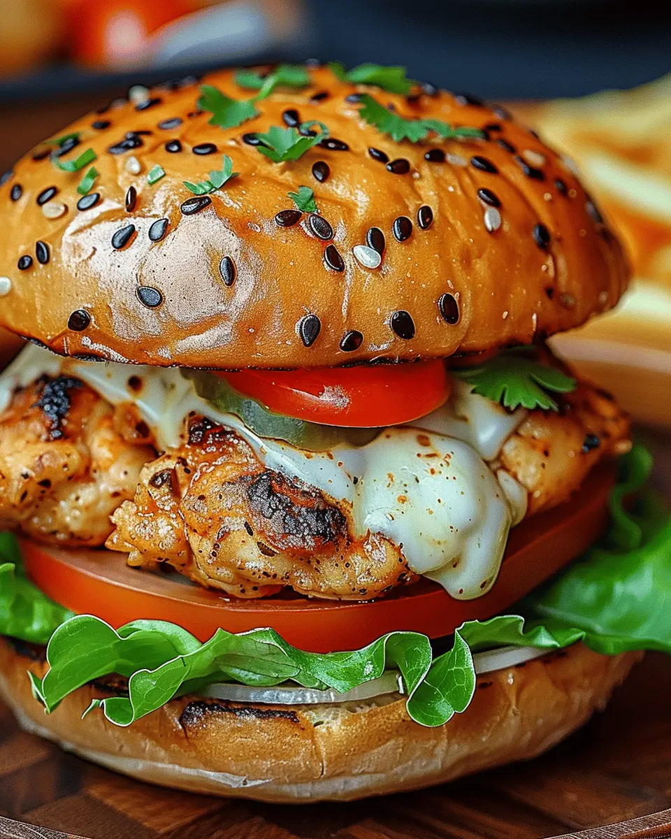Spicy Chipotle Chicken Burger: An Easy Twist with Turkey Bacon