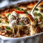 Low Carb Philly Cheesesteak Casserole
