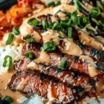 Korean BBQ Steak Rice Bowls with Spicy Cream Sauce: An Incredible Ultimate Recipe