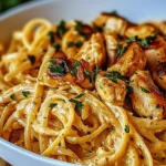 the best Cowboy Butter Chicken Linguine