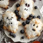 Vegan Blueberry Ghost Hand Pies