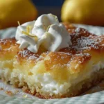 Lemon Cream Cheese Dump Cake
