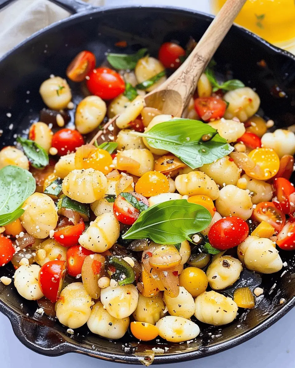 Quick Easy Gnocchi: Delightful Veggie Dish Everyone Will Love