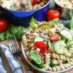 Healthy Cucumber Pasta Salad