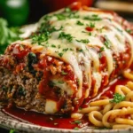 Stuffed Italian Meatloaf