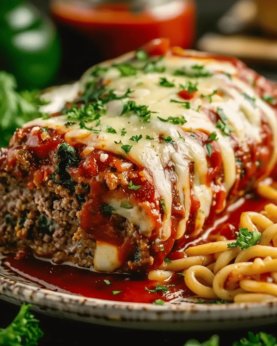 Stuffed Italian Meatloaf: Juicy Turkey Bacon & Chicken Ham Delight