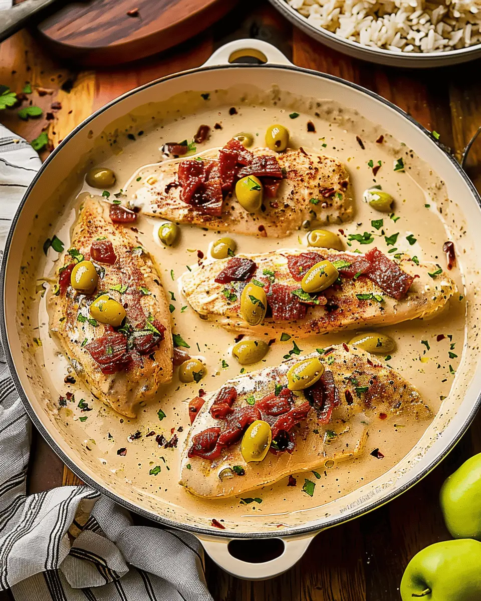 Creamy Pepperoncini Chicken Skillet: Easy Weeknight Delight