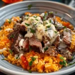 Steak Queso Rice : A Flavorful Recipe
