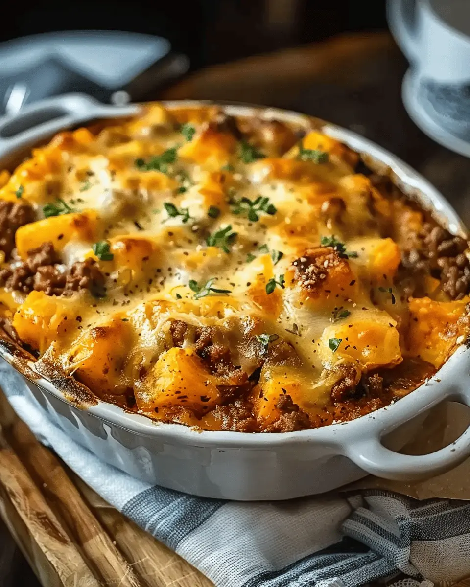 Hobo Casserole: Easy Ground Beef Recipe with Turkey Bacon Delight