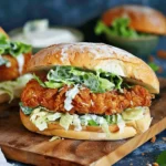 Crispy Chicken Caesar Sandwich