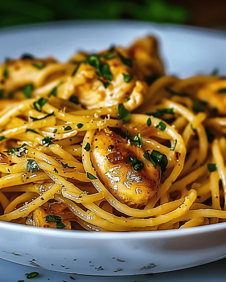 Monterey Chicken Spaghetti: Easy Family Meal with Turkey Bacon